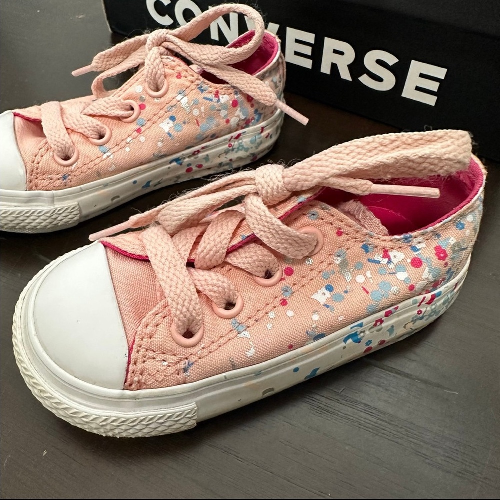 Converse Kids Sneakers in Pink 5 toddler